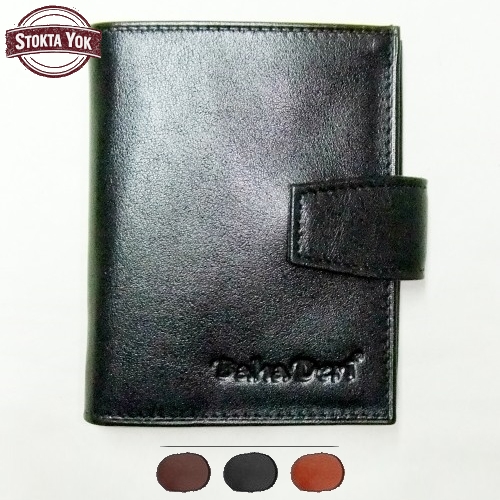 Deri Kartlık 5525 - Para Bölmeli